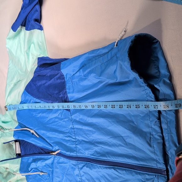 Columbia Blue Side Hill Windbreaker Size 2XL - Picture 5 of 8